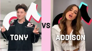 Tony Lopez Vs Addison Rae TikTok Dance Battle (2021)