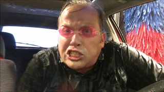 GOING THROUGH THE CAR WASH WITH NO WINDOWS OR SUNROOF!