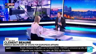 Beaune signalled France would be forceful in the fishing dispute • FRANCE 24 English