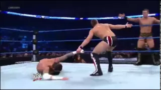 CM Punk & Sheamus vs. Daniel Bryan & The Miz - SmackDown, March 23, 2012