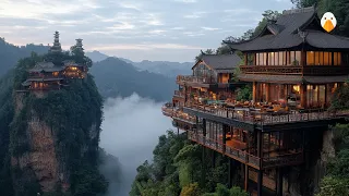 Wangxian Valley, Jiangxi🇨🇳 Cliff Town Built at Cost of 2.8 Billion RMB (4K UHD)