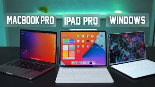 The MacBook Pro vs iPad Pro vs Windows - Which To Buy in 2021?