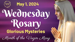 WEDNESDAY HOLY ROSARY 🌹 May 1, 2024 🌹 Glorious Mysteries of the Holy Rosary || TRADITIONAL ROSARY