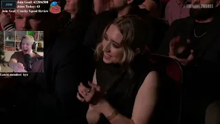 Pyrocynical points and laughs at Sunny Suljic (Atreus) at game awards