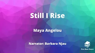 "Still I Rise" by Maya Angelou Poetry Analysis & Annotations: IGCSE English | Narrator: Barbara Njau