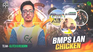 BMPS LAN Chicken 🍗| LAN RAW POV | GLITCHxDUKE | Team GLITCHxReborn 🔥💚💪