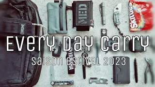 EDC 2023 // Chrome industries, Spyderco, Reylight, Alpaka, Gerber, RE:form, etc...