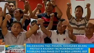 Tigil-pasada, isasagawa bilang protesta kaugnay ng posibleng pag-phase out sa mga lumang jeep