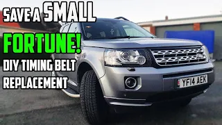 I Saved A Fortune By Replacing The Timing Belt & Water Pump On My Land Rover Freelander 2 SD4