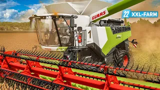 LS22 XXL Farm #45: Ausfahrt für den LEXION 8700: Ernte und neuer NACHGÄRER | FARMING SIMULATOR 22