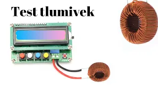 Měření indukčnosti tlumivek a jejich test na svářečce