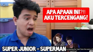 [KUPAS] SPEKTAKULER | SUPER JUNIOR - SUPERMAN | LIVE CONCERT (Reaction)