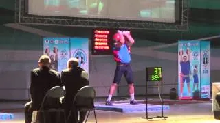 Russian Cup 2013 The new Russian Record in Long cycle WK +105 kg Ivan Denisov 96 reps