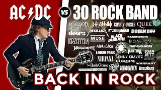 AC/DC Back in Black Vs 30 Rock Band (Bruxxx Mashup #30)