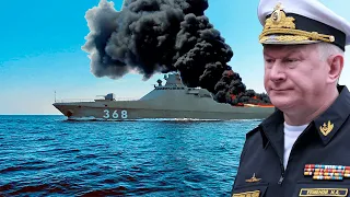 Такого позора российский флот не знал давно: ВСУ потопили российский корабль «Василий Быков» из РСЗО