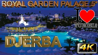 4K DJERBA TUNISIA ROYAL GARDEN PALACE HOTEL 2023 GOOD BEACH RESORT