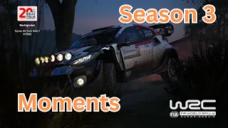 EA Sports WRC / Moments Season 3 / On Rails / Onboard View