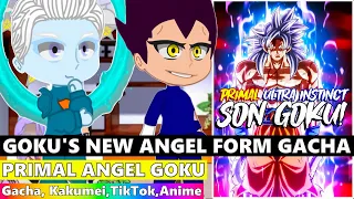 Beyond Dragon Ball Super React Gokus NEW Transformation Primal Angel Goku TikTok+Kakumei+Manga+Gacha