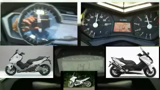 Acceleration Honda Integra 700 (MT) -Vs- bmw 600 sport -Vs- Yamaha Tmax 530 (All stock)