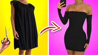 7 + Ideias Brilhantes Fáceis para Transformar Roupas Velhas | Vestido, Jeans, Couro, Tecido, Blusa