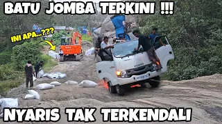 BATU JOMBA SETELAH DI PERBAIKI  !! Truck Mobil Dan Bus Gagal Menanjak #batujomba