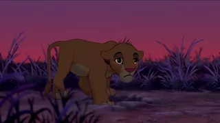 Разговор маленького Симбы с папой ... отрывок из мультфильма (Король Лев/The Lion King)1994