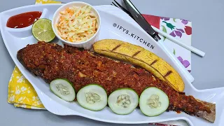 SUPER EASY OVEN BAKED FISH / OVEN ROASTED FISH/COOK WITH ME/GRILLED FISH/IFY'S KITCHEN