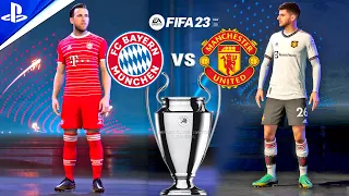 FIFA 23 - Bayern Munich vs Manchester United - UEFA Champions League 2023/24 | PS5™ Gameplay 4K HDR