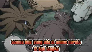 Inilah 12 Nama Biju Jinchuuriki nya Dan Jurus Terkuat nya