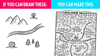 How To Draw A D&D Region Map!!!
