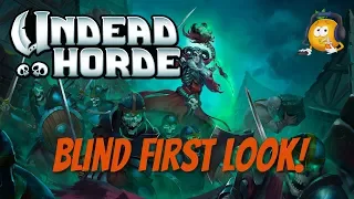 Undead Horde - Blind First Look! Necromancy ARPG!