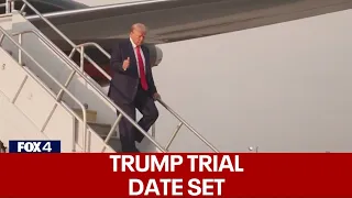 Trump trial set for March 4, 2024