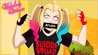 Every time someone SWEARS in Harley Quinn (Season 1)