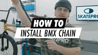 How to Install a BMX Chain | SkatePro