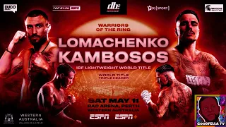 Vasyl Lomachenko vs George Kambosos Jr Prediction Video!!!