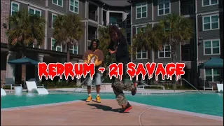 “RedRum” - 21 Savage | Larray Curry & Gangsta E | Memphis Jookin Freestyle