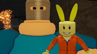BARRY'S PRISON RUN! (SCARY OBBY) Playtime Bunzo Bunny Vs BARRY'S PRISON All JUMPSCARES & WALKTHROUGH