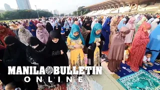 Muslims celebrate Eid al-Adha in Qurirno Grandstand