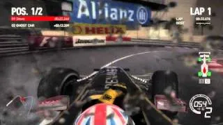 F1 2010 Monaco - Rain (HD)