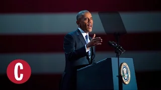 Obama Tearfully Thanks His Wife in Emotional Farewell Speech | Cosmopolitan