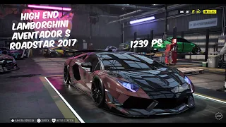 NFS Heat - High End Lamborghini Aventador S Roadstar 2017