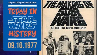 TODAY IN STAR WARS HISTORY: 9/16/1977 - "The Making of Star Wars" is Broadcast on ABC-TV