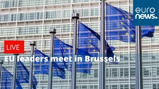 EU leaders arrive for Brussels summit