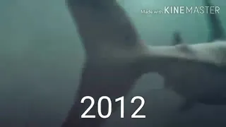 Evolution of 3Headed shark 2012-2018