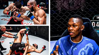 Israel Adesanya Reacts To Khamzat Chimaev's Hardest Fight Outside UFC