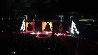 Metallica concert 6-14-17 Alamodome San Antonio, clips