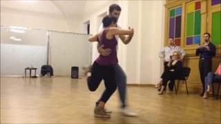 Dana Frigoli & Adrian Ferreyra tango class @Nevskaya milonga 2017