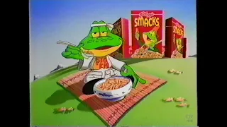 Kellogg's Smacks Cereal - Enter The Frog - 1996