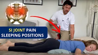 🔺 BEST Sleeping Positions With SI Joint Pain