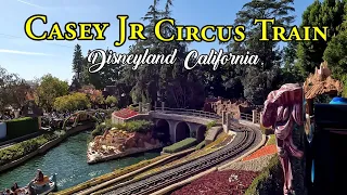 2023 Casey Jr Circus Train- Full POV Ride at Disneyland California!